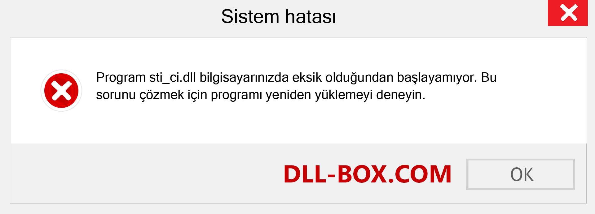 sti_ci.dll dosyası eksik mi? Windows 7, 8, 10 için İndirin - Windows'ta sti_ci dll Eksik Hatasını Düzeltin, fotoğraflar, resimler